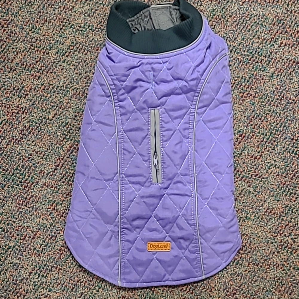 NWOT Quilted  Dog Coat Winter  Water-Resistant Windproof Snowsuit Vest Jacket